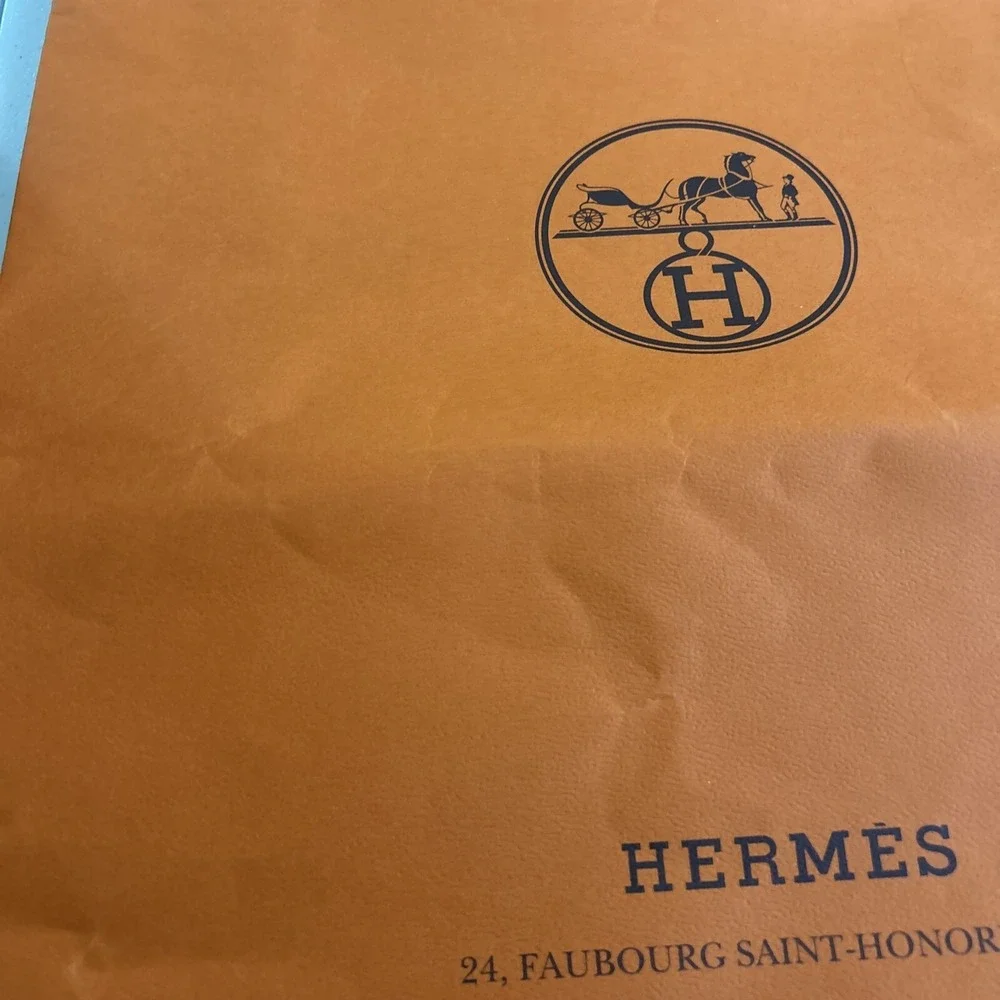 HERMES Extra Large Paper Shopping Bag W16
